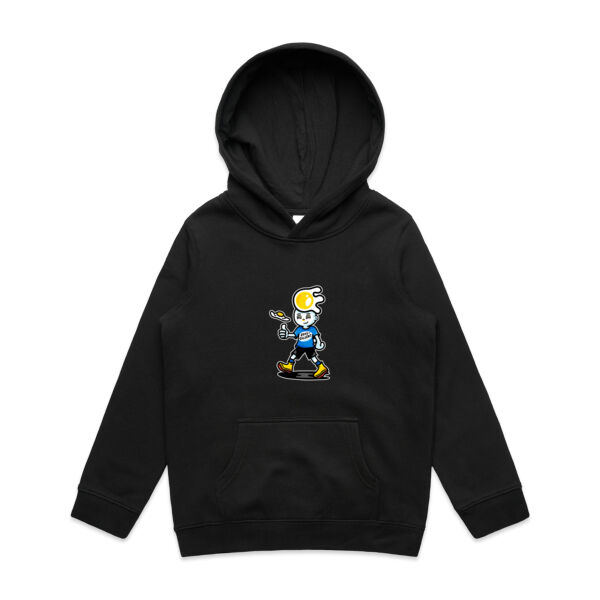 Eggscellent Mascot - AS Colour - Youth Supply Hood Sweatshirt Thumbnail