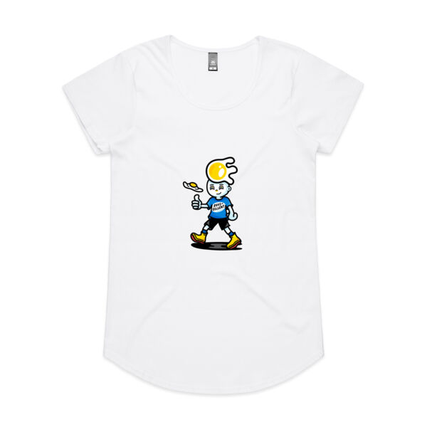 Eggscellent Mascot - AS Colour - Women's 'Mali' Scoop Tee Thumbnail
