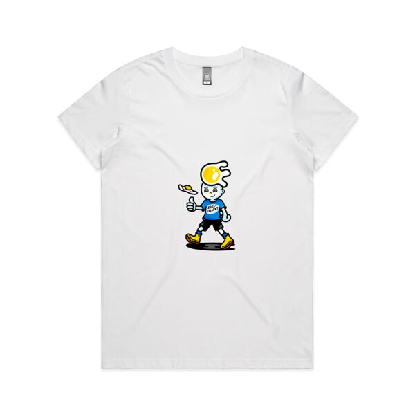 Eggscellent Mascot - AS Colour - Women's Maple Crew Tee Thumbnail