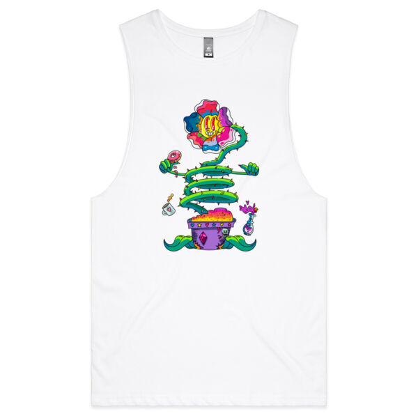 A Flower Just as Sane as You Are - AS Colour - Barnard Tank Top - Muscle Tee Thumbnail