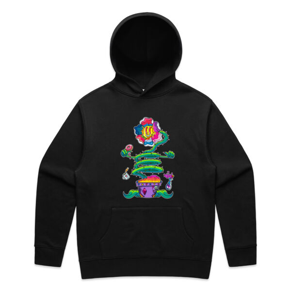 A Flower Just as Sane as You Are - AS Colour - Mens Relax Hood Thumbnail