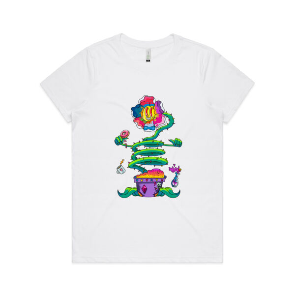 A Flower Just as Sane as You Are - AS Colour - Women's  Maple ORGANIC Tee Thumbnail