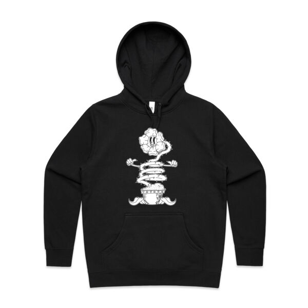 Happy Sentient Flower - AS Colour - Women's Stencil Hood Thumbnail