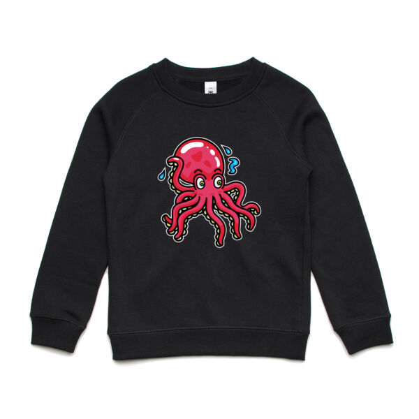 Octo in Red - AS Colour - Youth Supply Crew Sweatshirt Thumbnail