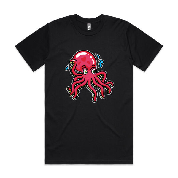 Octo in Red - AS Colour - Classic Tee Thumbnail