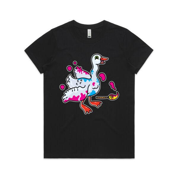 Paint it like a Goose - AS Colour - Women's  Maple ORGANIC Tee Thumbnail