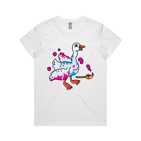 Paint it like a Goose - AS Colour - Women's Maple Tee Thumbnail