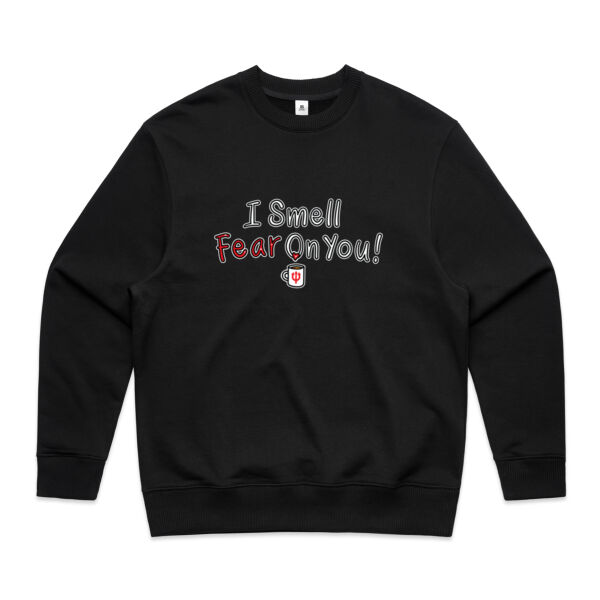 I Smell Fear on You! - AS Colour - Men's Heavy Crew Thumbnail