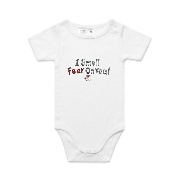 I Smell Fear on You! - AS Colour - Baby 'Mini-me' Onesie Romper Thumbnail