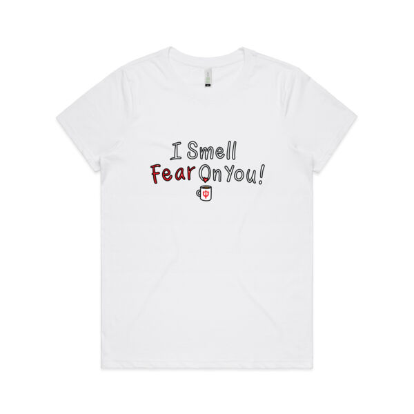 I Smell Fear on You! - AS Colour - Women's  Maple ORGANIC Tee Thumbnail
