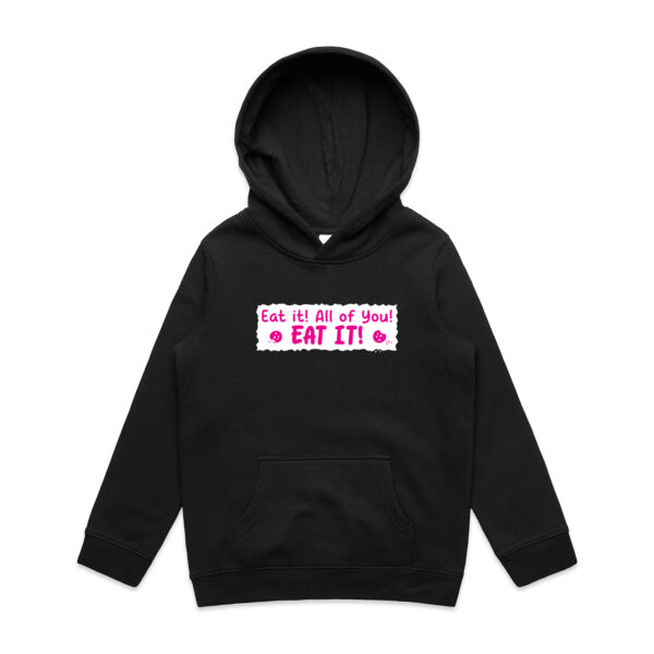 Eat it! All of you! Eat it! - AS Colour - Youth Supply Hood Sweatshirt Thumbnail