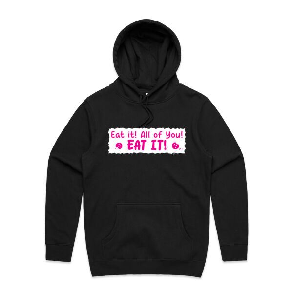 Eat it! All of you! Eat it! - AS Colour - Stencil Hood - Unisex Thumbnail