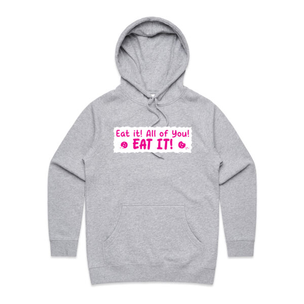 Eat it! All of you! Eat it! - AS Colour - Women's Supply Hood Thumbnail
