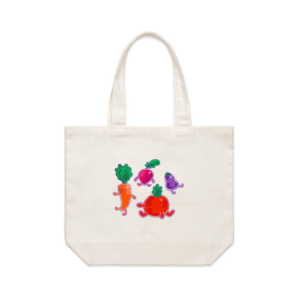Veggie Critters - AS Colour Shoulder Tote Bag Thumbnail