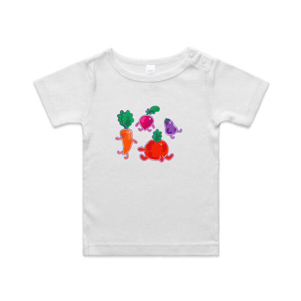 Veggie Critters - AS Colour - Infant Wee Tee Thumbnail