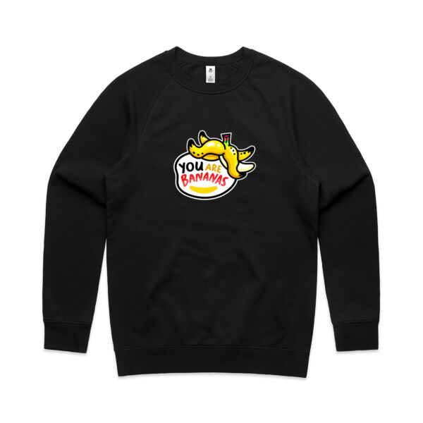 YOU ARE BANANAS! - AS Colour - Men's Supply Crew Sweatshirt Thumbnail