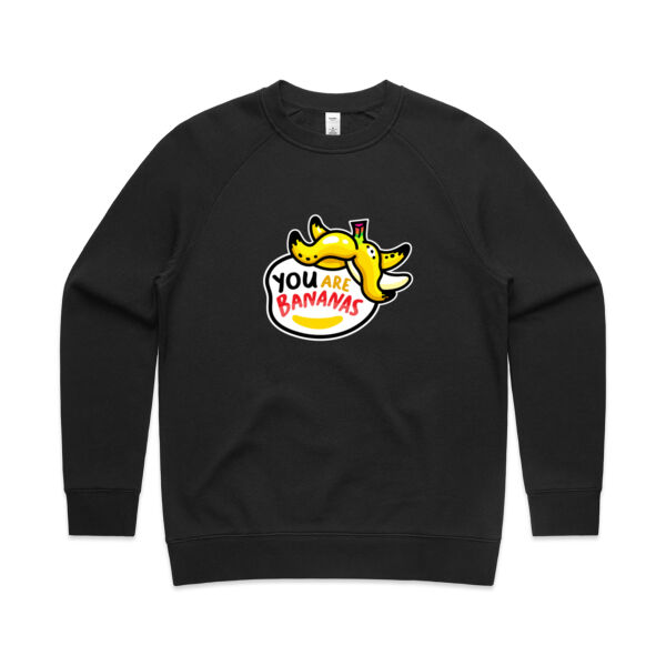 YOU ARE BANANAS! - AS Colour - Women's Supply Crew Thumbnail