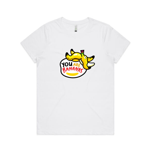 YOU ARE BANANAS! - AS Colour - Women's  Maple ORGANIC Tee Thumbnail