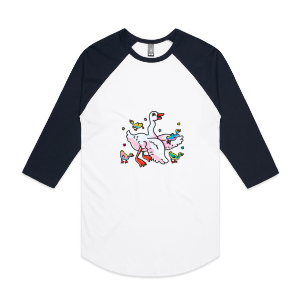 MotherGoose - AS Colour - 3/4 Raglan Baseball Sleeve Tee Thumbnail