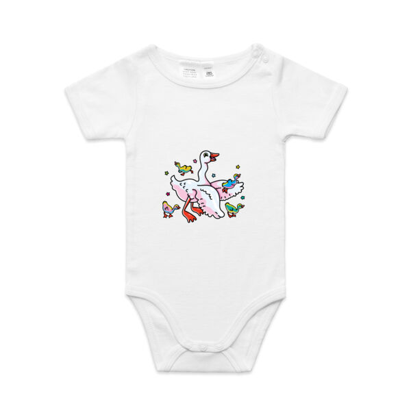 MotherGoose - AS Colour - Baby 'Mini-me' Onesie Romper Thumbnail