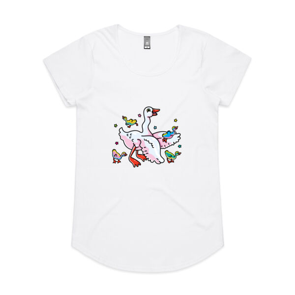 MotherGoose - AS Colour - Women's 'Mali' Scoop Tee Thumbnail