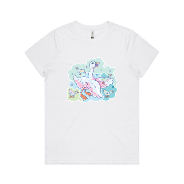 MotherGoose V2 - AS Colour - Women's  Maple ORGANIC Tee Thumbnail