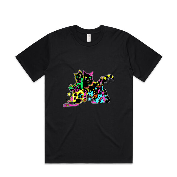 Cats of Neon - AS Colour - Mens Classic Minus Tee Thumbnail