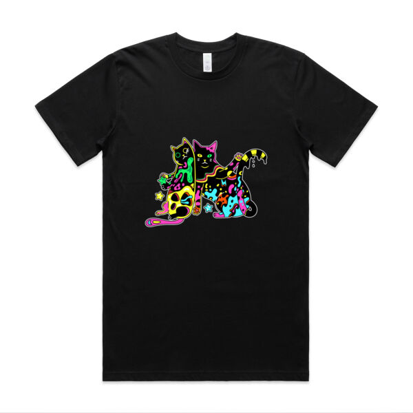 Cats of Neon - AS Colour - Classic Organic Tee Thumbnail