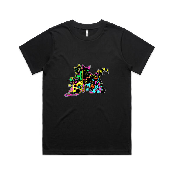 Cats of Neon - AS Colour - Women's Classic Tee Thumbnail