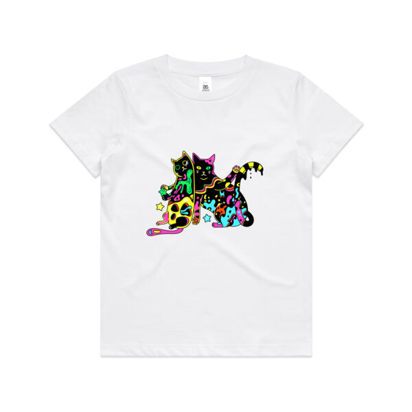 Cats of Neon - AS Colour - Kids Youth Tee Thumbnail