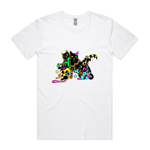 Cats of Neon - AS Colour - Staple Tee Thumbnail