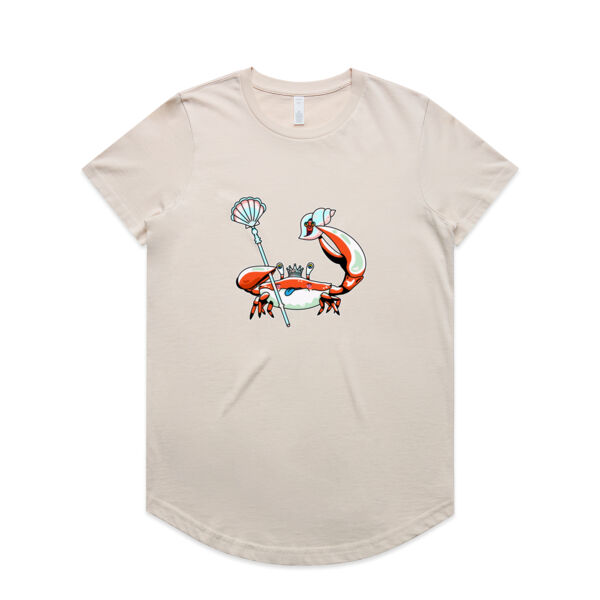Crab King - AS Colour - Women's Maple Curve Tee Thumbnail