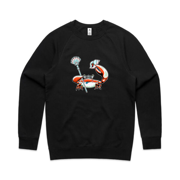 Crab King - AS Colour - Men's Supply Crew Sweatshirt Thumbnail
