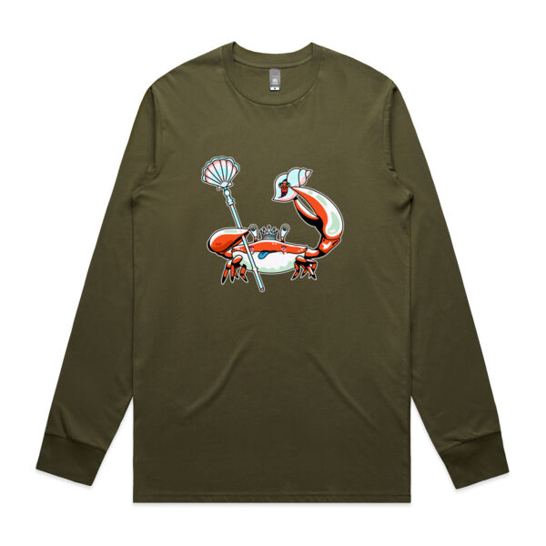 Crab King - AS Colour -  Men's Staple L/S Tee  Thumbnail