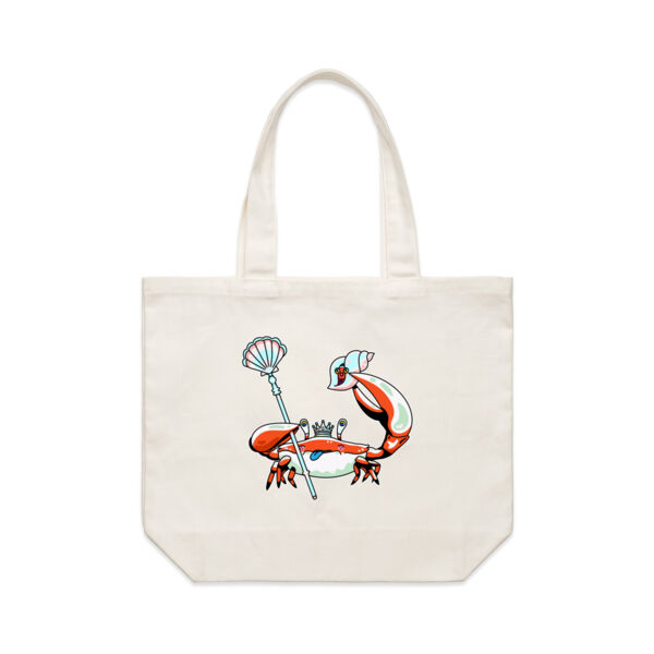 Crab King - AS Colour Shoulder Tote Bag Thumbnail