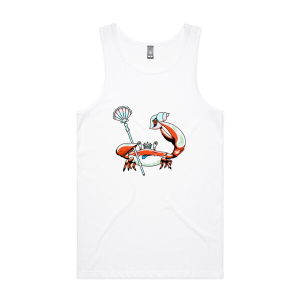 Crab King - AS Colour - Men's Lowdown Singlet Thumbnail
