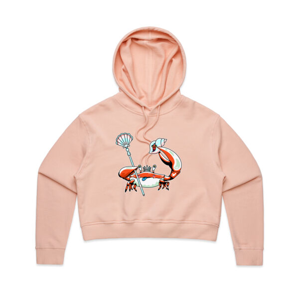 Crab King - AS Colour - Women's Crop Hood Thumbnail