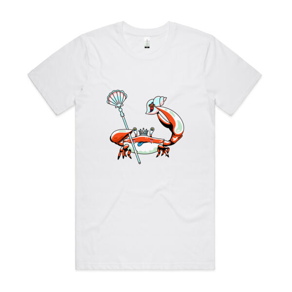 Crab King - AS Colour - Organic Cotton Unisex Tee Thumbnail