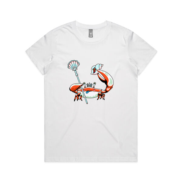 Crab King - AS Colour - Women's Maple Tee Thumbnail
