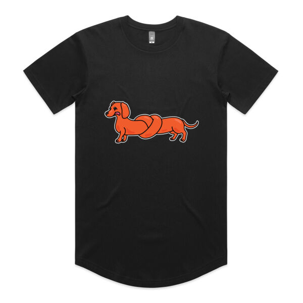 Sausage Dog - Pretzel Tan - AS Colour - Staple Curve Tee Thumbnail