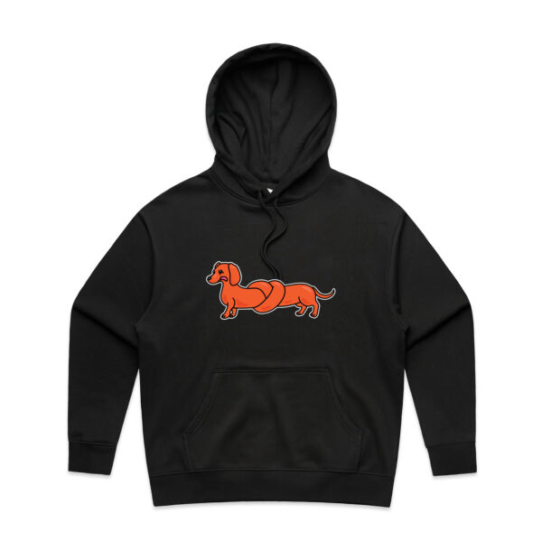 Sausage Dog - Pretzel Tan - AS Colour - Women's Heavy Hood Thumbnail