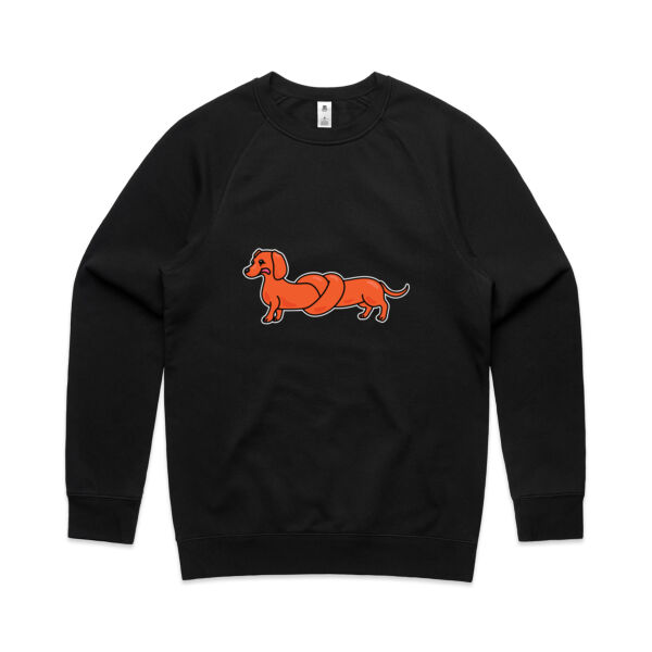 Sausage Dog - Pretzel Tan - AS Colour - Men's Supply Crew Sweatshirt Thumbnail