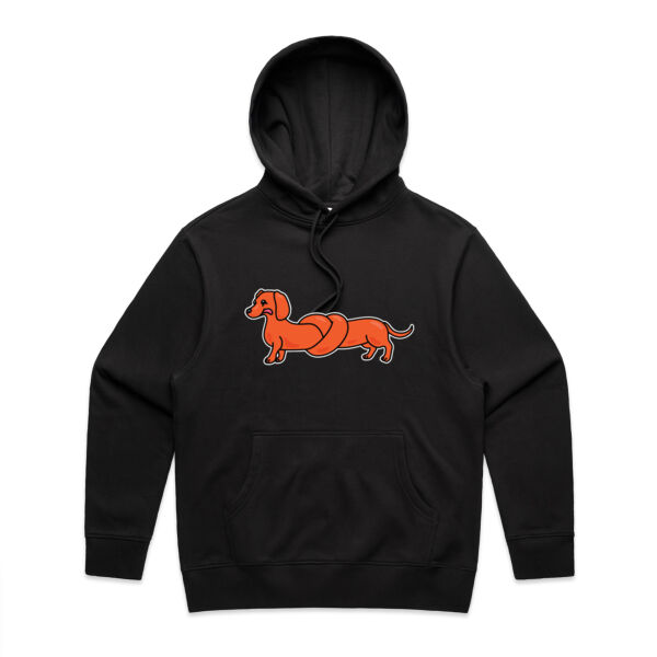 Sausage Dog - Pretzel Tan - AS Colour - Men's Heavy Hood Thumbnail