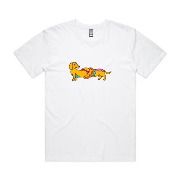 Sausage Dog - Pretzel V2 - AS Colour - Mens Staple Minus Tee  Thumbnail