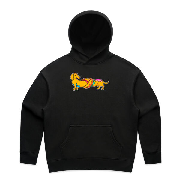 Sausage Dog - Pretzel V2 - AS Colour - Women's Relax Hood Thumbnail