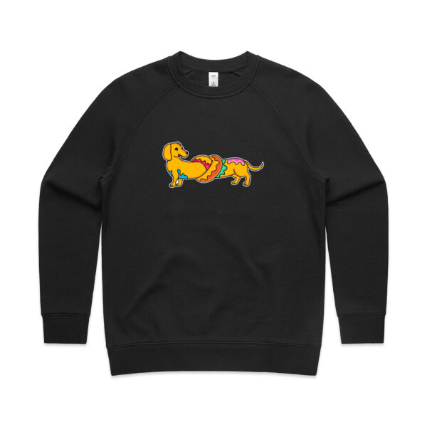 Sausage Dog - Pretzel V2 - AS Colour - Women's Supply Crew Thumbnail