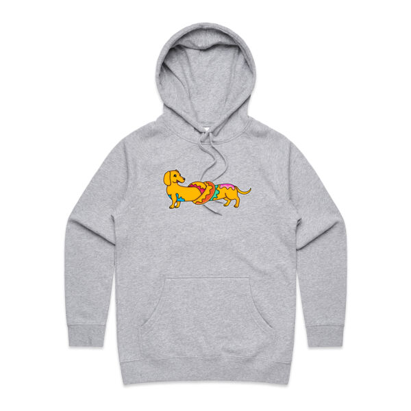 Sausage Dog - Pretzel V2 - AS Colour - Women's Supply Hood Thumbnail