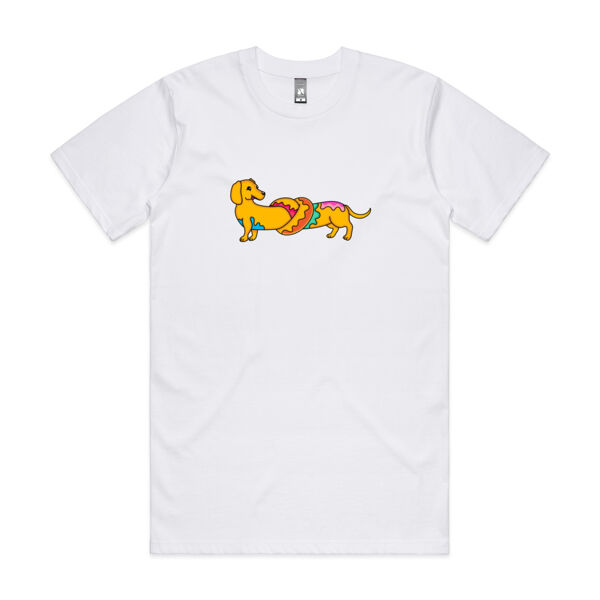 Sausage Dog - Pretzel V2 - AS Colour - Classic Tee (Heavy Weight) Thumbnail