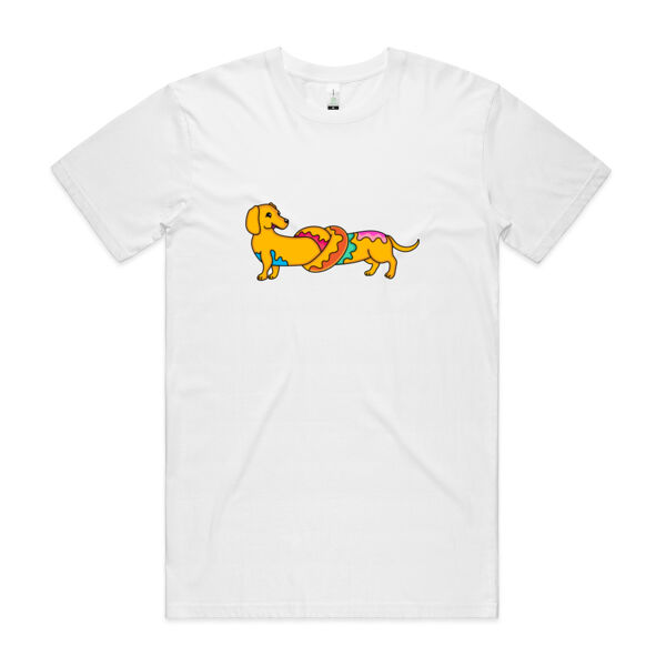 Sausage Dog - Pretzel V2 - AS Colour - Organic Staple Tee Thumbnail