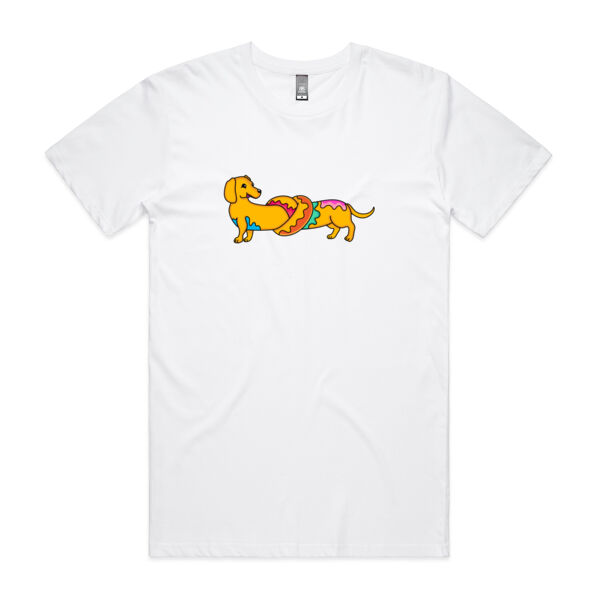 Sausage Dog - Pretzel V2 - AS Colour - Staple Crew Tee (Premium) Thumbnail
